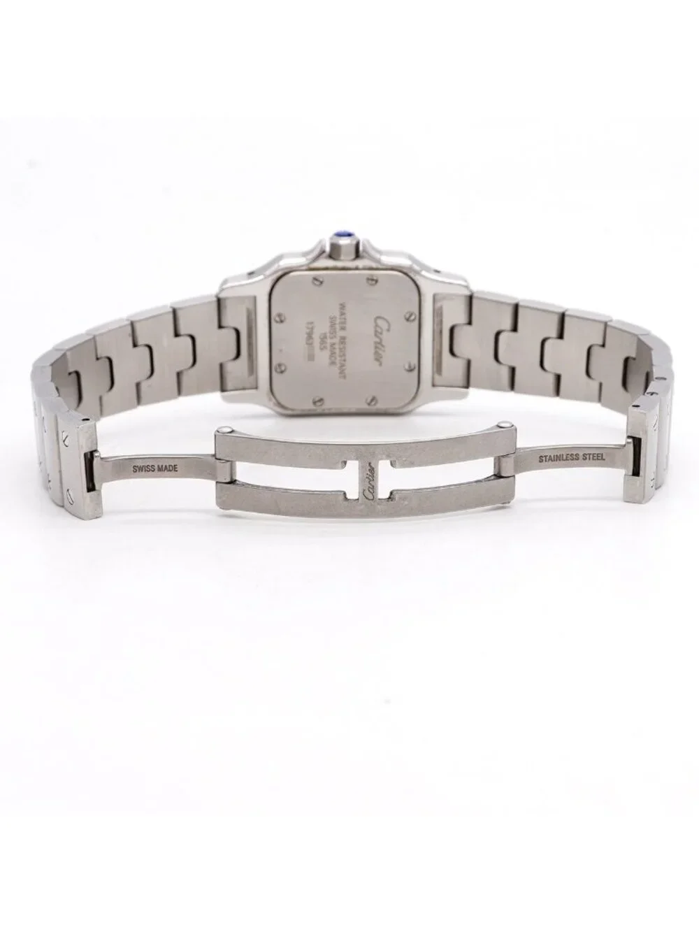 Cartier Santos Galbee SM Ivory Dial Watch